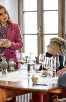 Degustazione vini nel Chianti