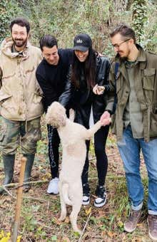 Caccia al tartufo a San Miniato