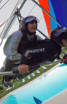 Deltaplano sul Lago di Garda