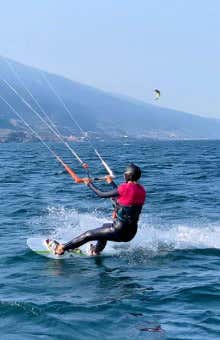 Kitesurf sul Lago di Garda