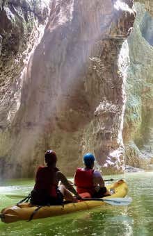 Canoa e kayak nel Rio Novella