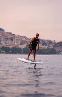 Surfing in Naples