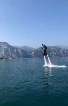 Flyboard e Jetpack sul Lago di Garda