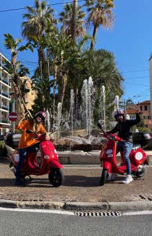 Tour in vespa a Sanremo