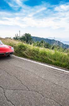 Vintage cars rental in Lake Garda