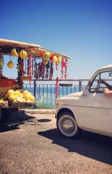 Vintage cars rental in the Amalfi Coast