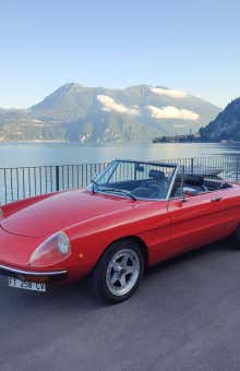 Vintage cars rental in Como