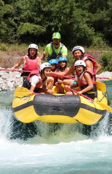 Rafting on the Lao River
