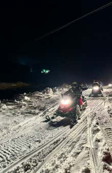 Escursioni in motoslitta a Roccaraso