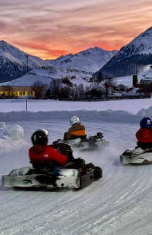 Ice Kart in Livigno