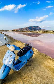 Vespa tours in Trapani
