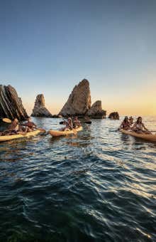 Canoa e kayak alla Spiaggia delle Due Sorelle