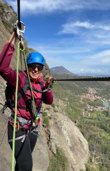 Vie ferrate a Caprie