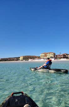 Canoeing and kayaking in the Aranci Gulf