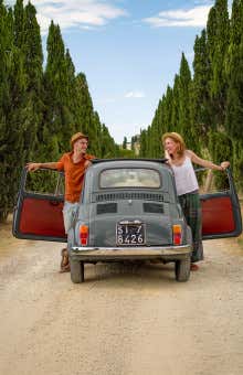 Noleggio auto d'epoca nel Chianti
