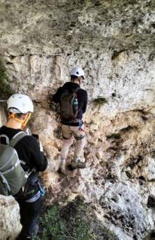 Vie ferrate alla Ferrata di Giorrè