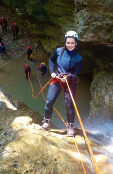 Canyoning in Prodo Gorge
