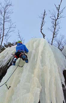 Arrampicata su ghiaccio ad Arco