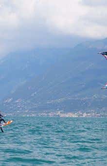 Kitesurf sul Lago di Garda