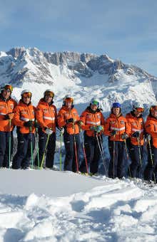 Lezioni di sci a Falcade