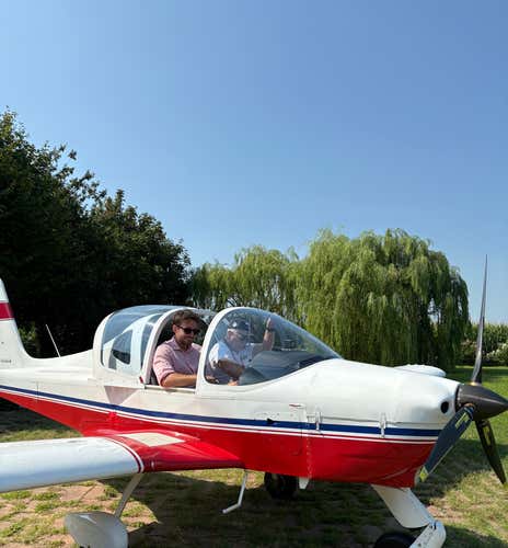 Pilota per un giorno di aereo ultraleggero su Lago d'Iseo e Franciacorta